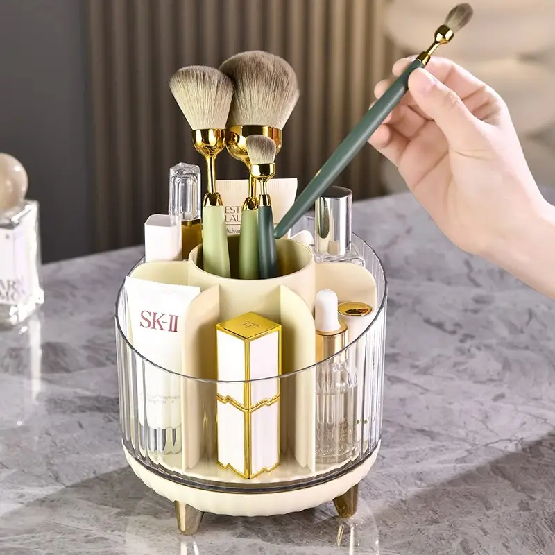Transparent Makeup Brush & Brush Tools Storage Box - Image 5