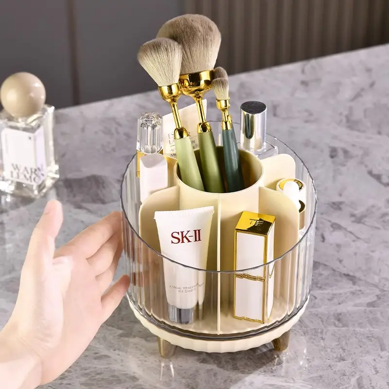 Transparent Makeup Brush & Brush Tools Storage Box - Image 6