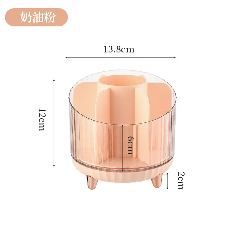 Transparent Makeup Brush & Brush Tools Storage Box - Image 2