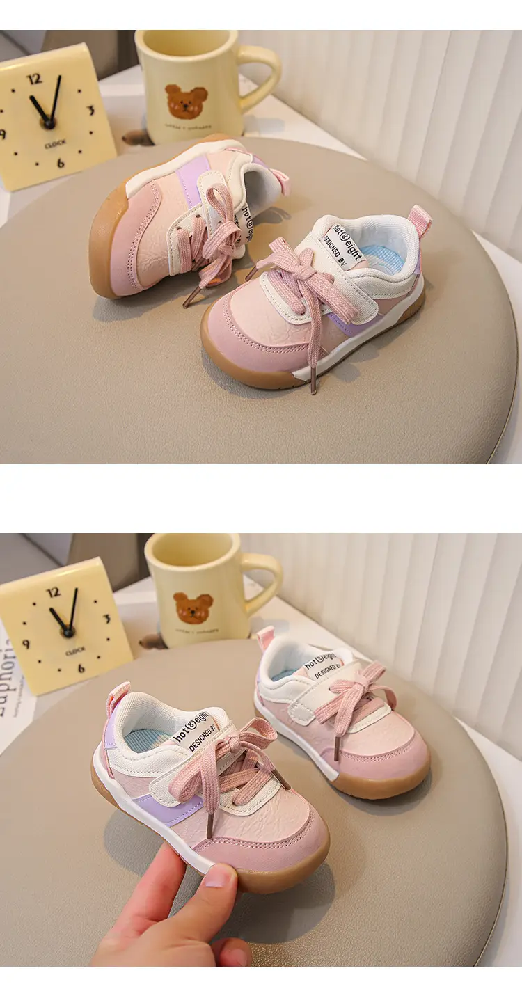 Baby Leather Toddler Shoes 0-1-3 Years Old Boys and Girls Casual Shoes Baby Spring Soft Sole Breathable Baby Shoes — feature 14