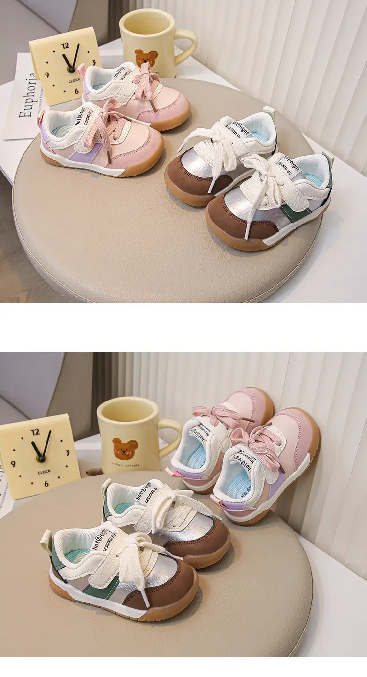 Baby Leather Toddler Shoes 0-1-3 Years Old Boys and Girls Casual Shoes Baby Spring Soft Sole Breathable Baby Shoes — feature 9