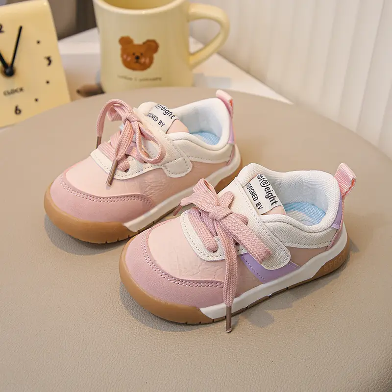 Baby Leather Toddler Shoes 0-1-3 Years Old Boys and Girls Casual Shoes Baby Spring Soft Sole Breathable Baby Shoes