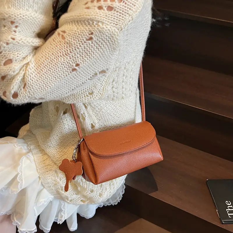 Trendy Soft Leather Underarm Bag for Women