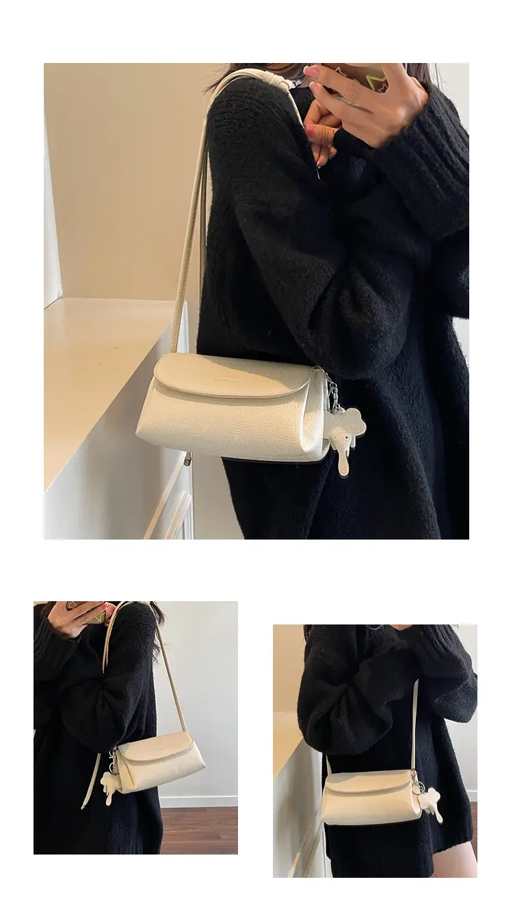 Trendy Soft Leather Underarm Bag for Women — feature 10