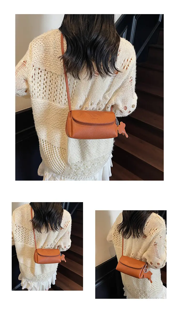 Trendy Soft Leather Underarm Bag for Women — feature 12