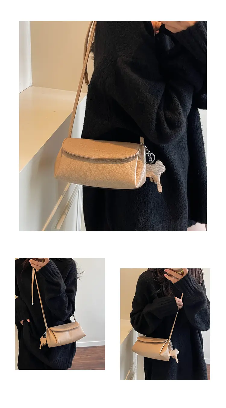 Trendy Soft Leather Underarm Bag for Women — feature 13