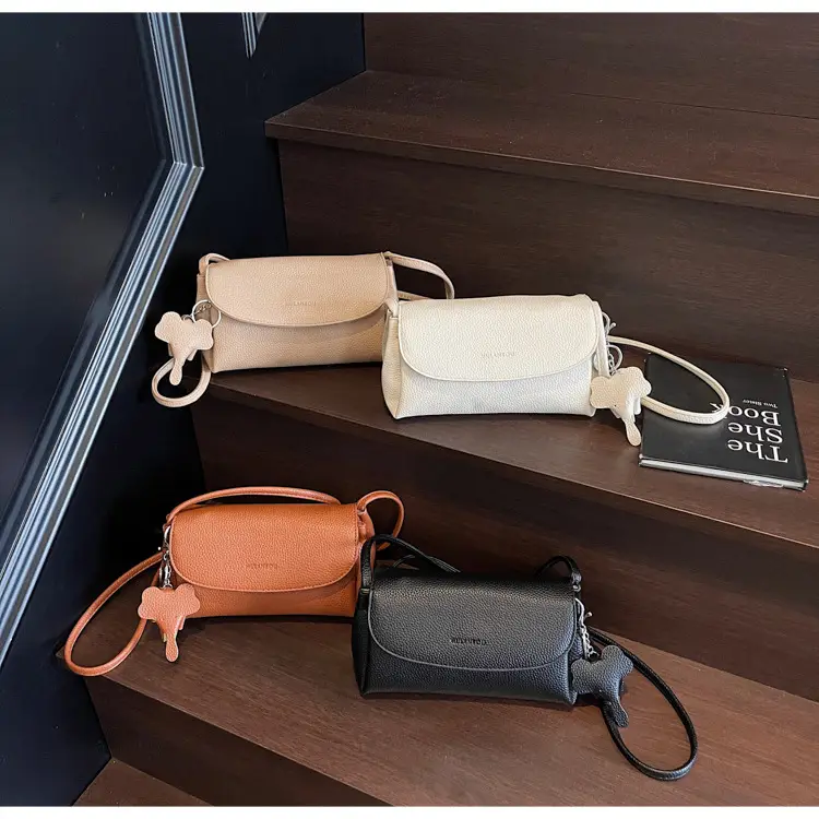 Trendy Soft Leather Underarm Bag for Women — feature 14