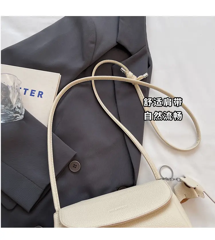 Trendy Soft Leather Underarm Bag for Women — feature 4