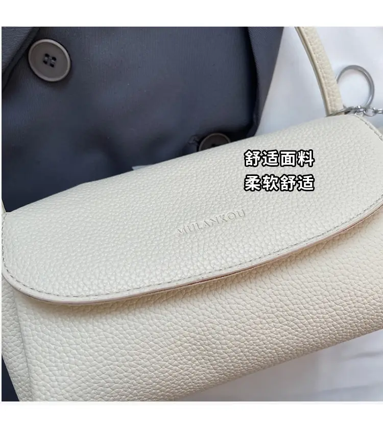 Trendy Soft Leather Underarm Bag for Women — feature 6