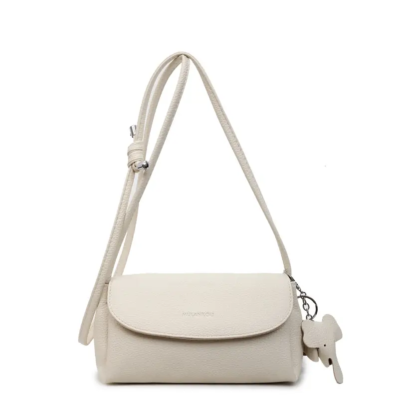 Trendy Soft Leather Underarm Bag for Women