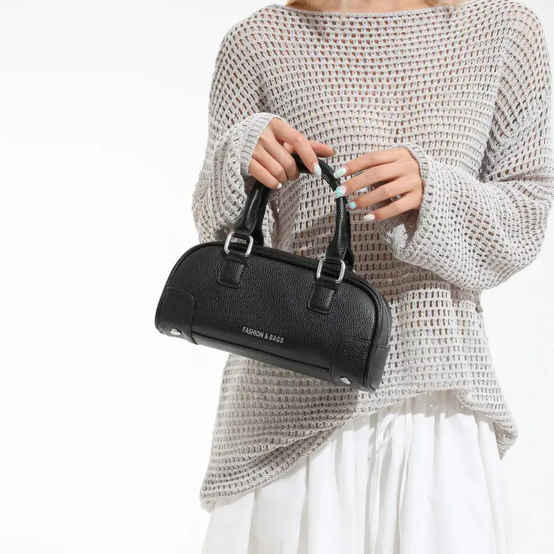 Women's Tan Leather Crossbody Bag 2025 New Style - Image 9