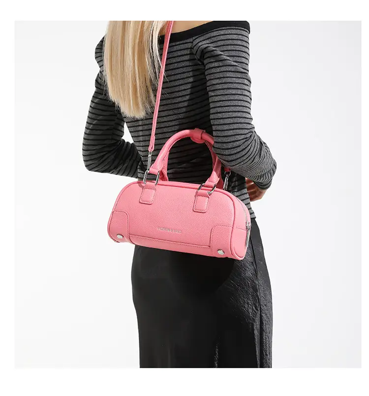 Women's Tan Leather Crossbody Bag 2025 New Style — feature 22
