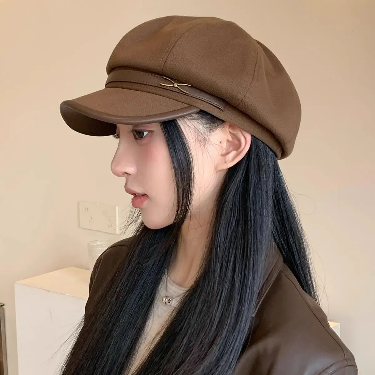 Korean Style Black Duck Tongue Hat for Women 2025 - Image 8