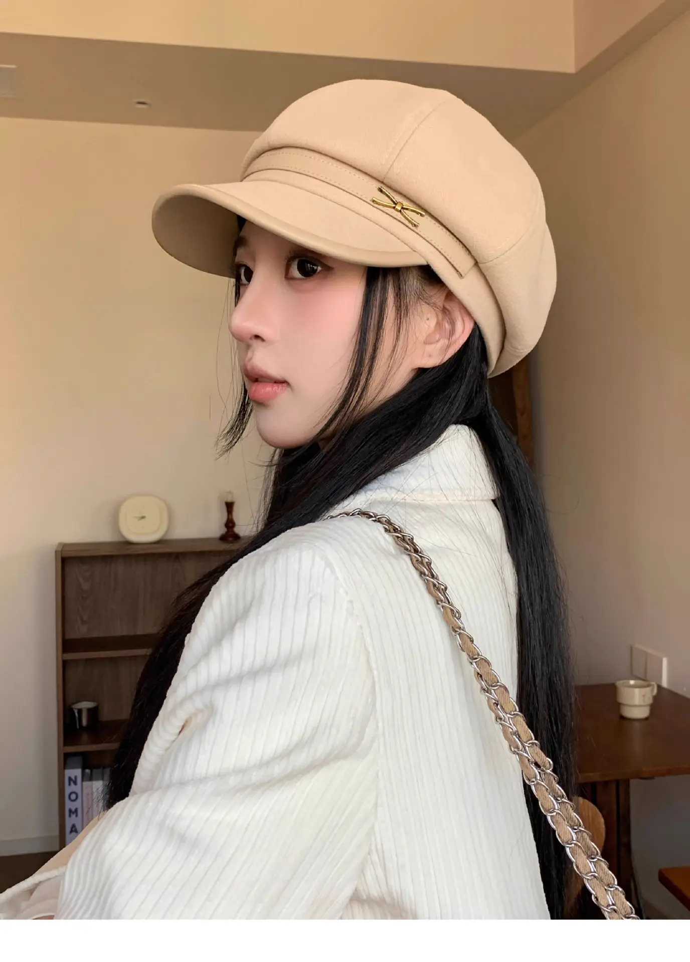 Korean Style Black Duck Tongue Hat for Women 2025 — feature 8