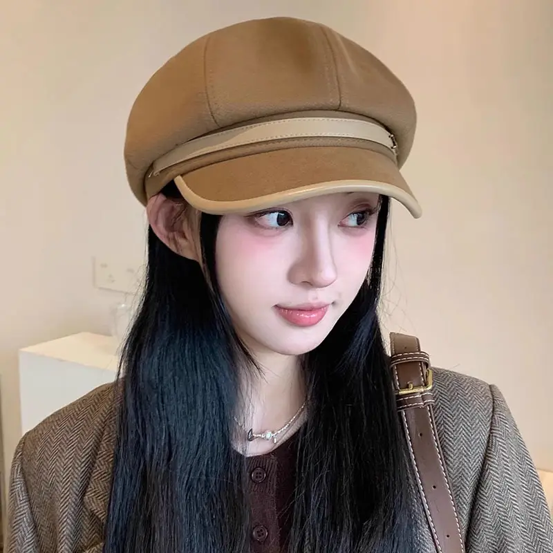 Korean Style Black Duck Tongue Hat for Women 2025 - Image 3