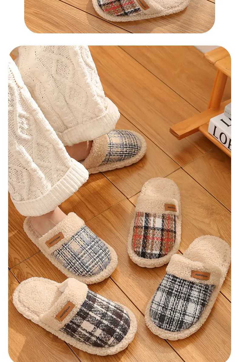 Women Cotton Plush Winter Slippers Warm 2024 — feature 13