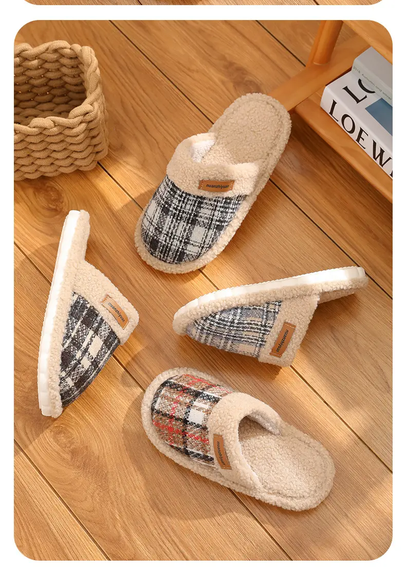 Women Cotton Plush Winter Slippers Warm 2024 — feature 14