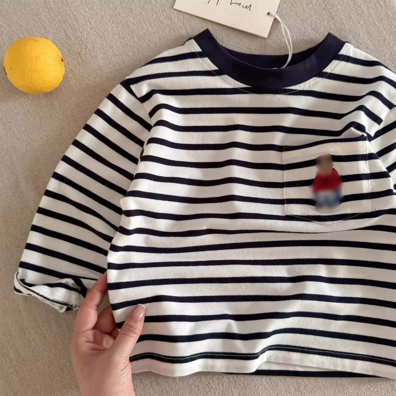 Japanese Style Bear Print Long Sleeve T-Shirt for Boys 2025 - Image 4