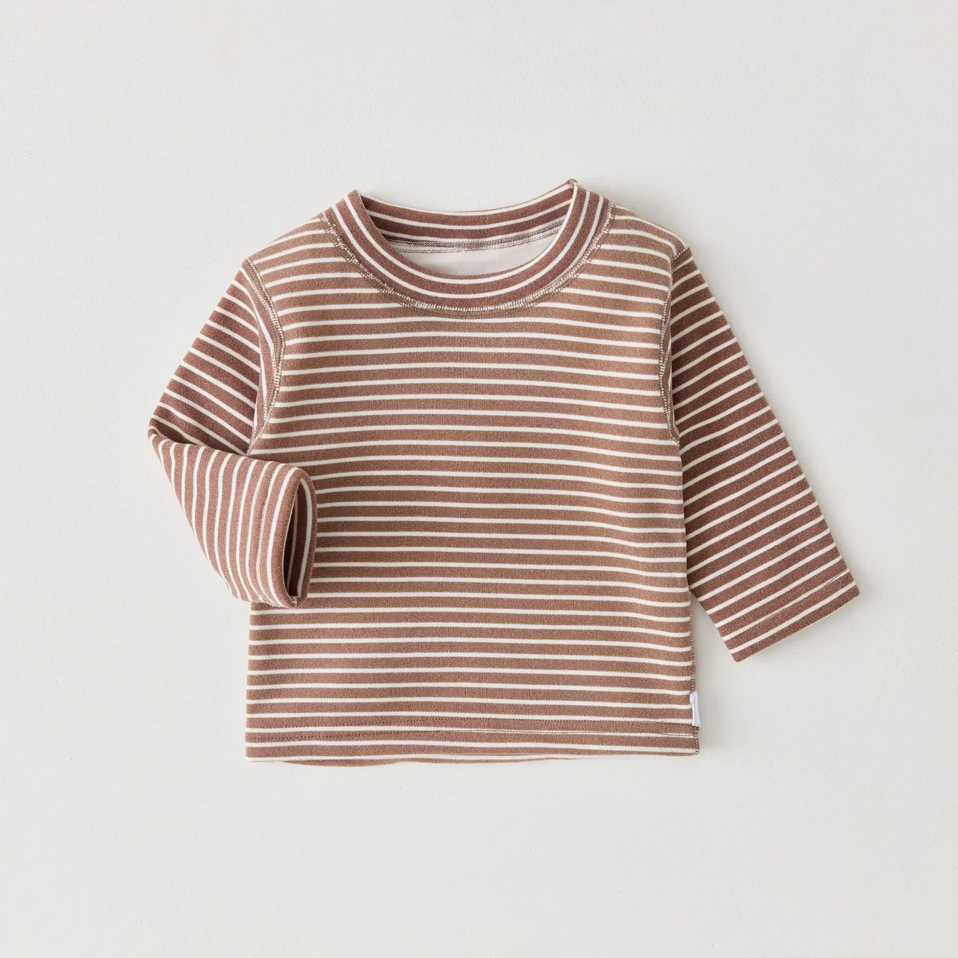 Baby Long Sleeve Teddy Bear T-Shirt White - Image 4