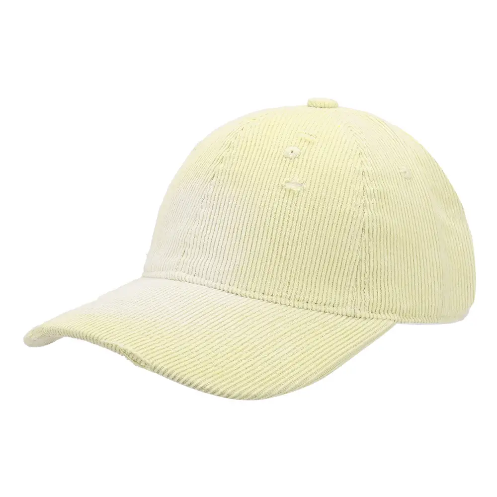 New Corduroy Baseball Cap Beige Men Women - Image 7