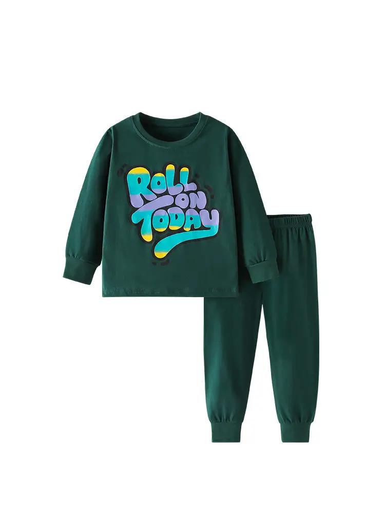 Malwee Boys' Green Roll Along T-Shirt & Pants Set - Image 6