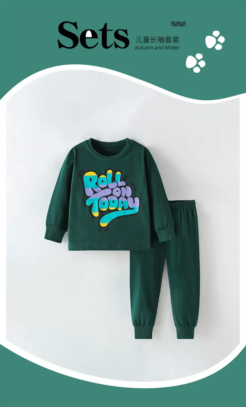 Malwee Boys' Green Roll Along T-Shirt & Pants Set — feature 1