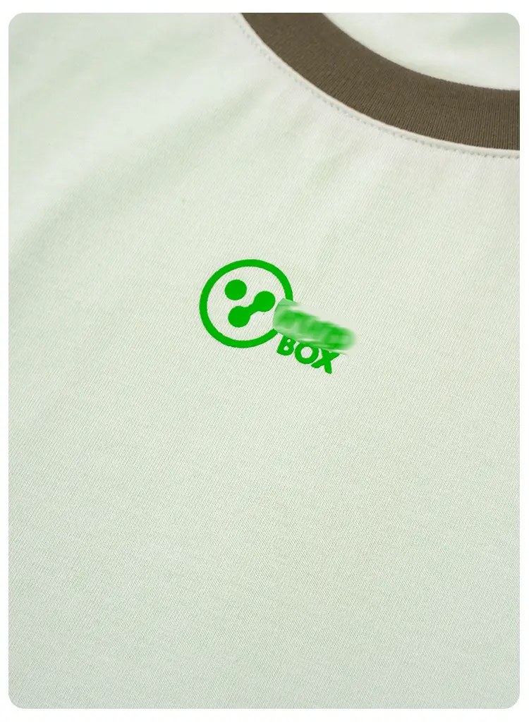 Kids Raglan Sleeve T-Shirt Light Blue Green for Girls Boys — feature 29