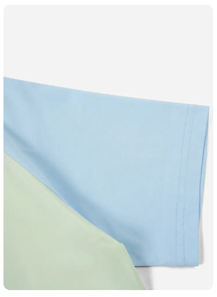 Kids Raglan Sleeve T-Shirt Light Blue Green for Girls Boys — feature 30