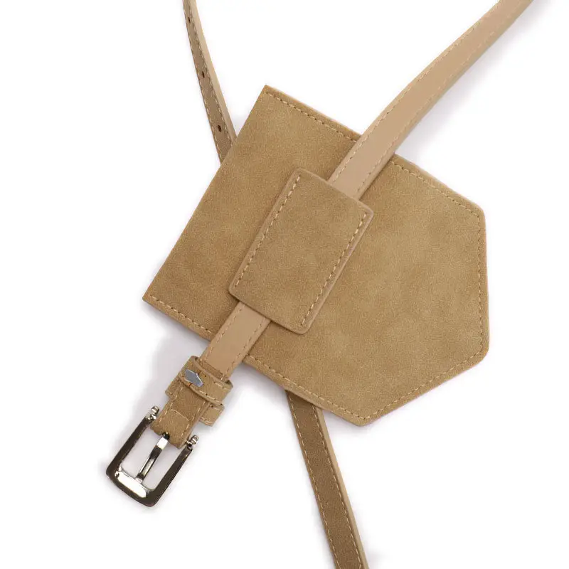 Cross-Border Women's Mini Belt Bag Pink Brown Black