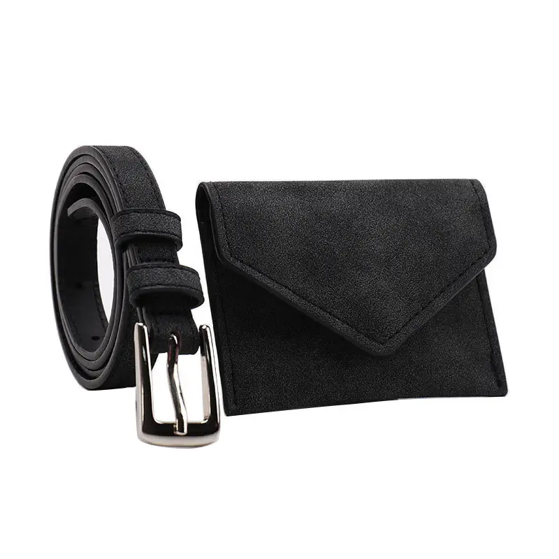 Cross-Border Women's Mini Belt Bag Pink Brown Black