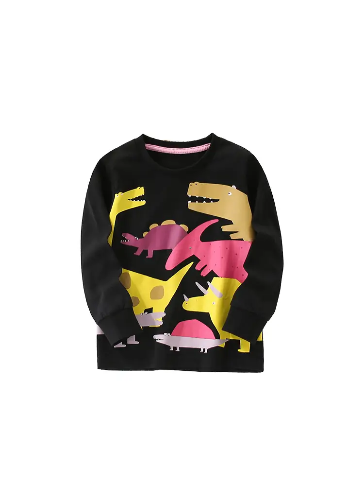 Malwee Boys T-Shirt Black Pixel Art Print - Image 6