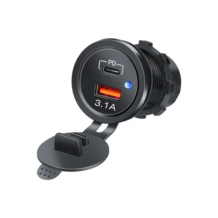 Dual-PD Smart Car Charger with Indicator Light - Image 6