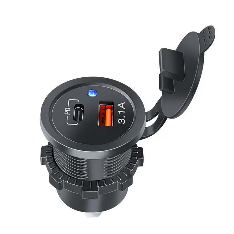 Dual-PD Smart Car Charger with Indicator Light - Image 8