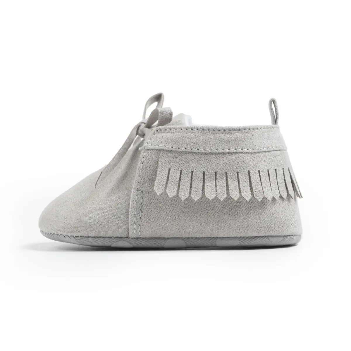 Grey Tassel Soft Sole Baby Shoes for 0-1 Year Old — feature 15