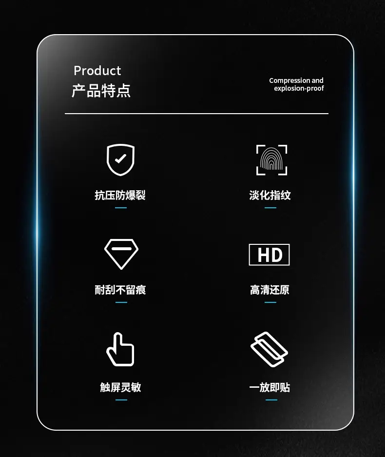Suitable for Chery Tiggo 7/8/9/5X Central Control Instrument Navigation Screen Tempered Film Easy to Install Safety Glass Film — feature 6