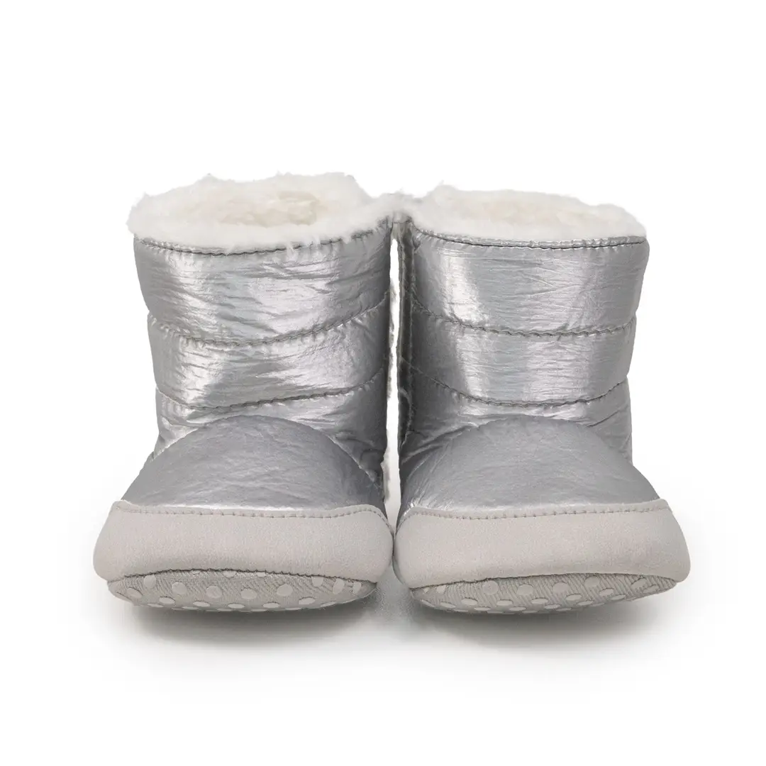 Cross-Border 0-1 Year Old Baby Girl Boots Pure Color Warm Pu Baby Shoes Thickeneded Warm Thickeneded Wholesale Baby Shoes — feature 27