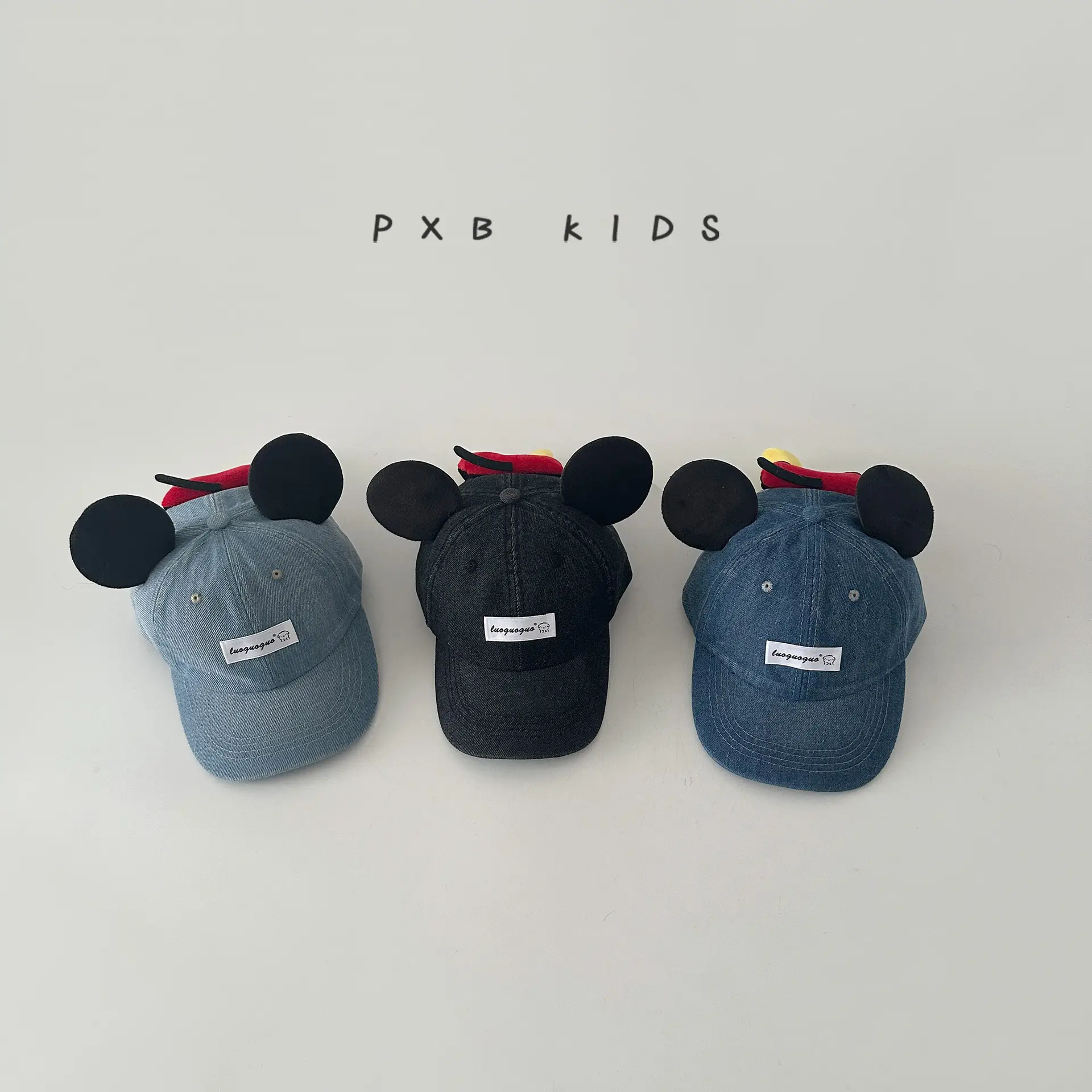 Mickey Mouse Cartoon Cap for Kids Autumn Sun Hat
