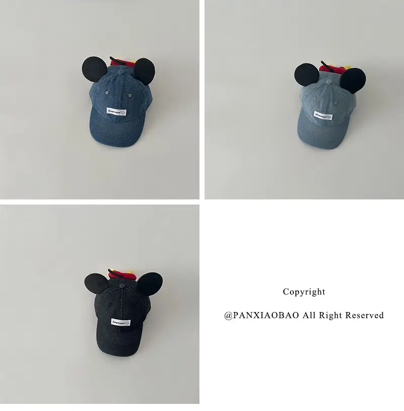 Mickey Mouse Cartoon Cap for Kids Autumn Sun Hat — feature 14