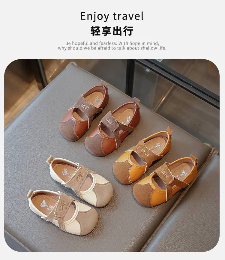 Baby Toddler Flats Brown Leather Birkenstock Shoes — feature 1
