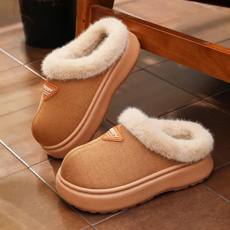 Women's Winter Slipper Non-Slip Thick Sole Warm Insulated - Image 4