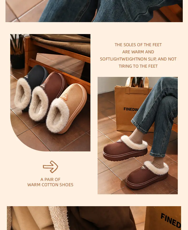 Women's Winter Slipper Non-Slip Thick Sole Warm Insulated — feature 14