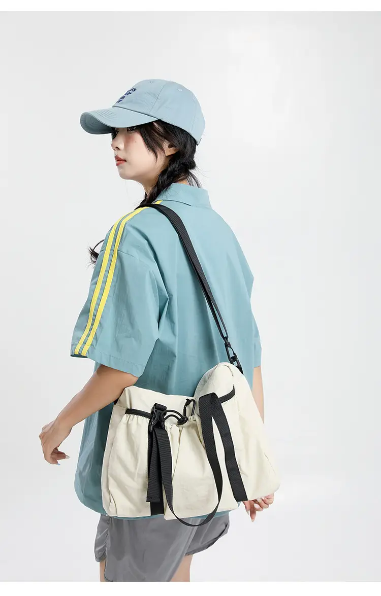 New Large-Capacity Travel Bag Women's Shoulder Commuting Portable Handbag Luggage Storage Bag Yoga Fitness Bag — feature 19