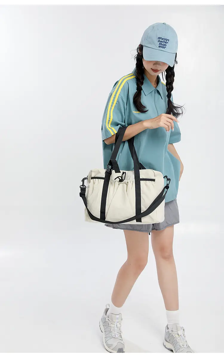 New Large-Capacity Travel Bag Women's Shoulder Commuting Portable Handbag Luggage Storage Bag Yoga Fitness Bag — feature 20