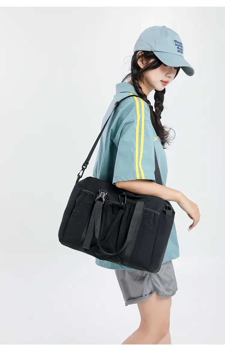 New Large-Capacity Travel Bag Women's Shoulder Commuting Portable Handbag Luggage Storage Bag Yoga Fitness Bag — feature 22