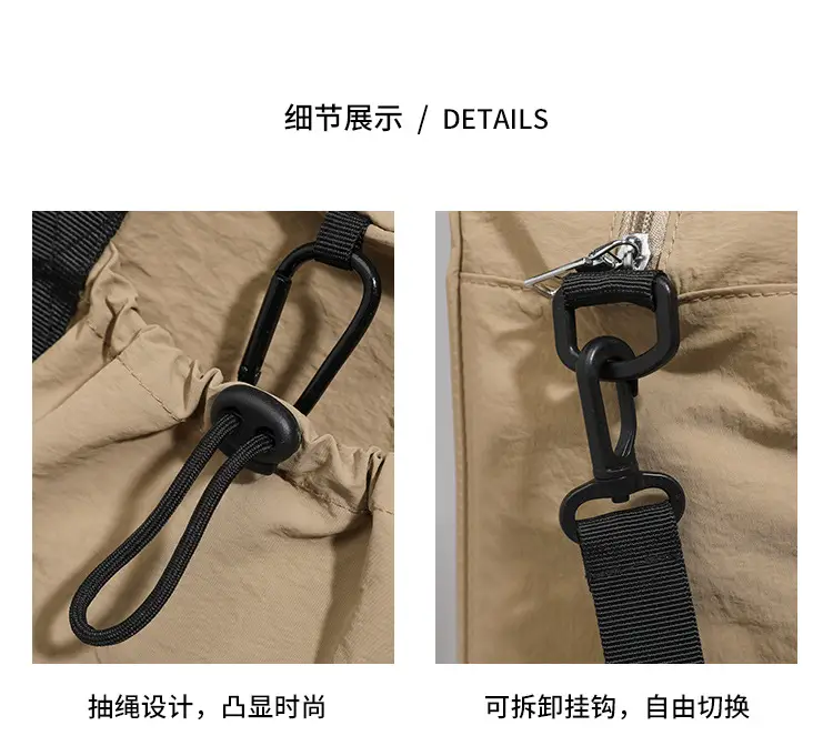 New Large-Capacity Travel Bag Women's Shoulder Commuting Portable Handbag Luggage Storage Bag Yoga Fitness Bag — feature 28
