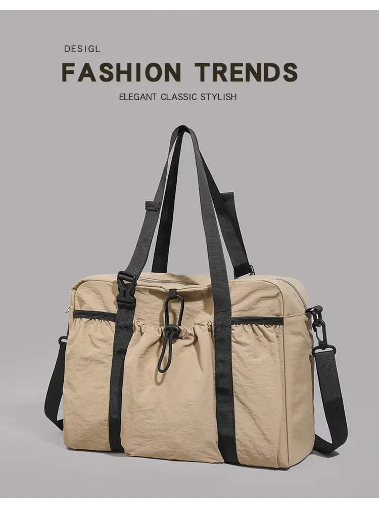 New Large-Capacity Travel Bag Women's Shoulder Commuting Portable Handbag Luggage Storage Bag Yoga Fitness Bag — feature 4