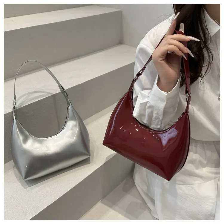 Glossy Beige Shoulder Bag for Women — feature 15