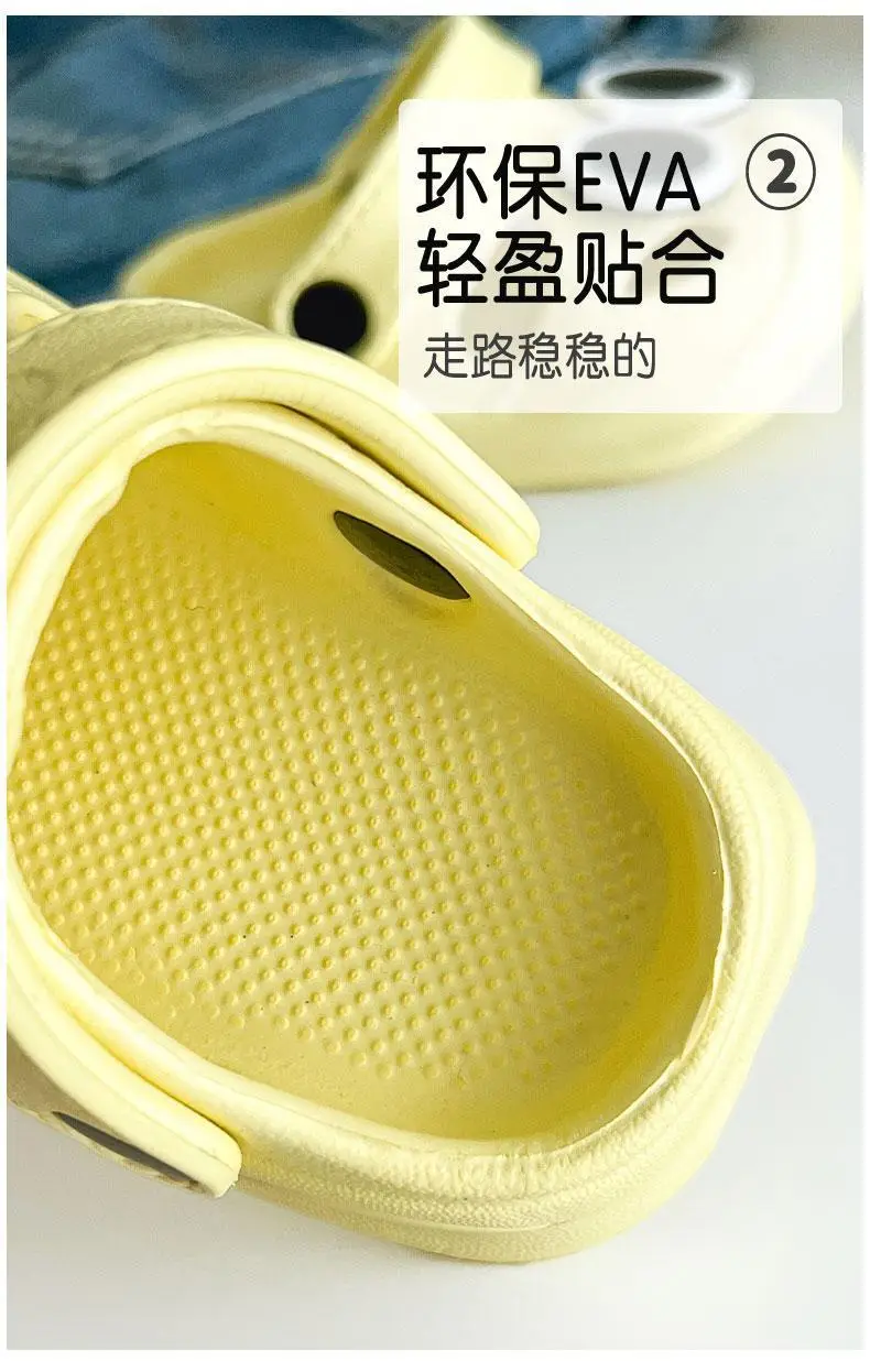 Toddler Sandals Yellow Non-Slip Summer Baby Shoes — feature 5