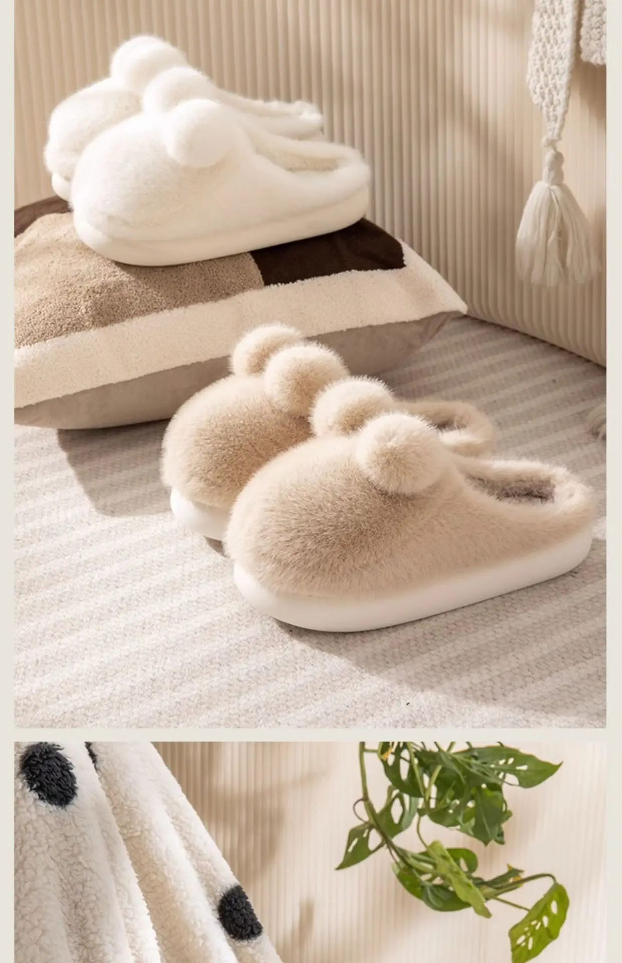 Winter Warm Cotton Slippers for Women — feature 21