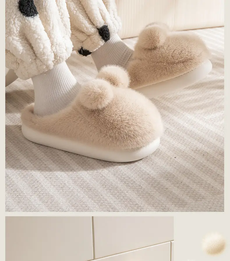 Winter Warm Cotton Slippers for Women — feature 23
